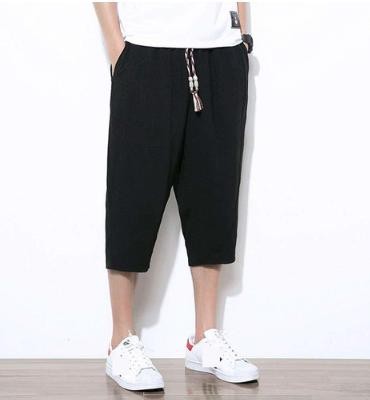 2xlサルエルパンツ ブラック 黒 メンズ ハーフパンツ ショートパンツ サルエル 麻 夏 七分丈 半ズボン おしゃれ 調整紐の通販はau Pay マーケット ダイレクト販売サービス Au Pay マーケット店