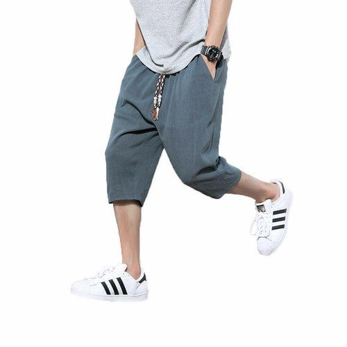 2xl 緑 モスグリーン サルエルパンツ メンズ ハーフパンツ ショートパンツ 麻 夏 七分丈 調整紐の通販はau Pay マーケット ダイレクト販売サービス Au Pay マーケット店