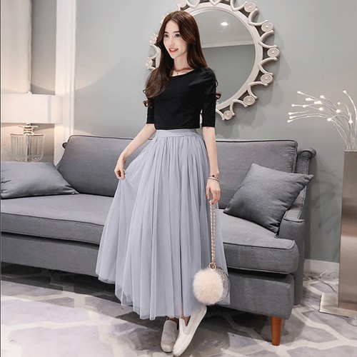 グレー７８065万能大人気 ３層チュールチュチュ スカート ロング丈 ボリューム チュールスカートの通販はau Pay マーケット ダイレクト販売サービス Au Pay マーケット店