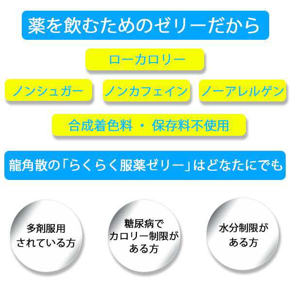 2023.8期限 送料無料 龍角散 らくらく服薬ゼリー 20個セット | 服薬ゼリー 粉薬 糖類ゼロ ノンシュガー くすり 高齢者 介護用品 お薬ゼリの通販はau  PAY マーケット - とやまの薬＆和漢薬