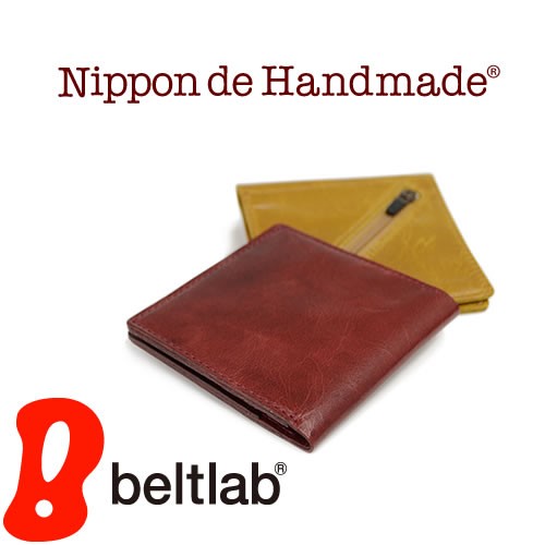 日本製 財布 財布 メンズ 二つ折り Nippon De Handmade コンパクト財布 オイルレザー ブランド 本革 おしゃれ ギフト プレゼントの通販はau Pay マーケット ベルト専門店ベルトラボ Au Pay マーケット店