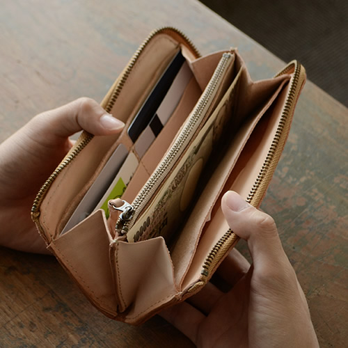 長財布 栃木レザー レディース メンズ 本革 財布 日本製 【名入れ対応