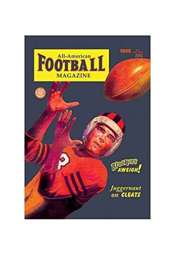 キャンバス上のオールアメリカンフットボールマガジン12x18クレーの通販はau Pay マーケット フジヤ商店 Au Pay マーケット店