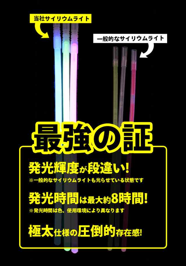 送料込み】 光る サイリウム ブレスレット 100本 セット 10色入り LUMICA製 の通販はau PAY マーケット - ペンライト のポジティブエフェクト