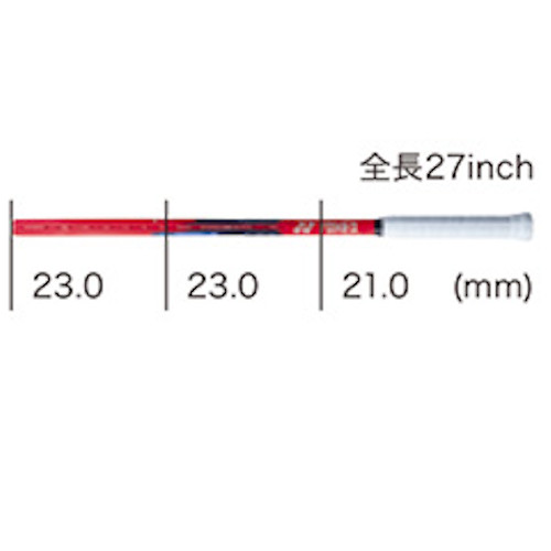 ヨネックス Vコア 98L 07VC98L-651 スカーレット　2023SSの通販は
