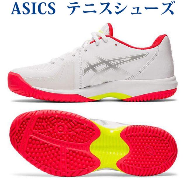 新作ウエア テニスシューズ(オムニ・クレーコート用) アシックス - シューズ