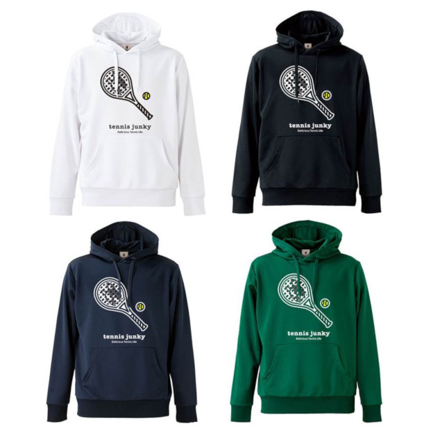 クラウディオ・パンディアーニ ラケット犬+1 Dryスウェットプルパーカー TJ18506 メンズ 2018AW テニス ソフトテニスの通販は