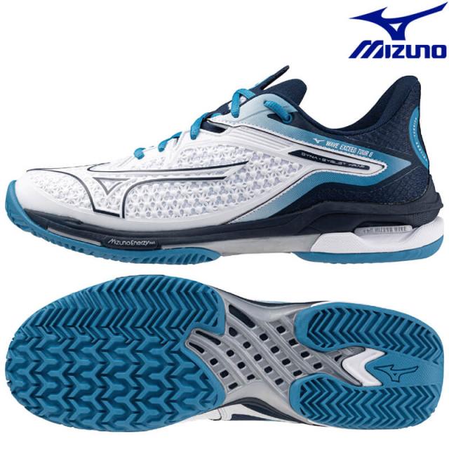 ミズノ テニスシューズ ウエーブエクシードツアー 6 OC 61GB247214 ユニセックス 2024SS 同梱不可 RFCLの通販は