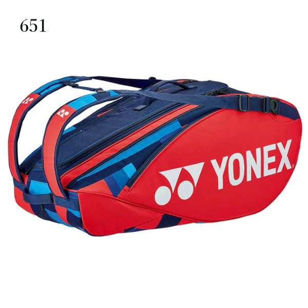 ヨネックス YONEX ラケットバッグ 濃紺色 黄色 - バッグ