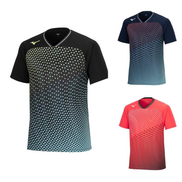 ミズノ ゲームシャツ 82JAB101 ユニセックス 2024SS 卓球 ゆうパケット(メール便)対応