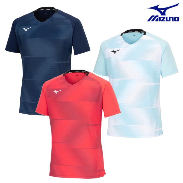 ミズノ ゲームシャツ 62jab003 ユニセックス 2024SS バドミントン テニス ソフトテニス ゆうパケット(メール便)対応の通販は