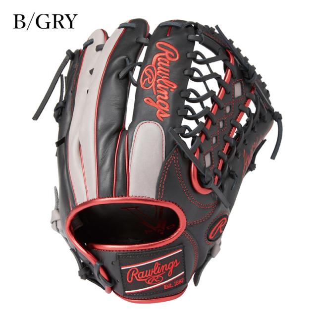 ローリングス 軟式用 外野手用 HYPER TECH カラーグラブ GR4HTCY719 