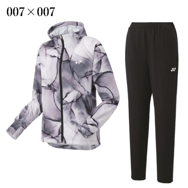 ヨネックス上下セットパーカーグレーバドミントン