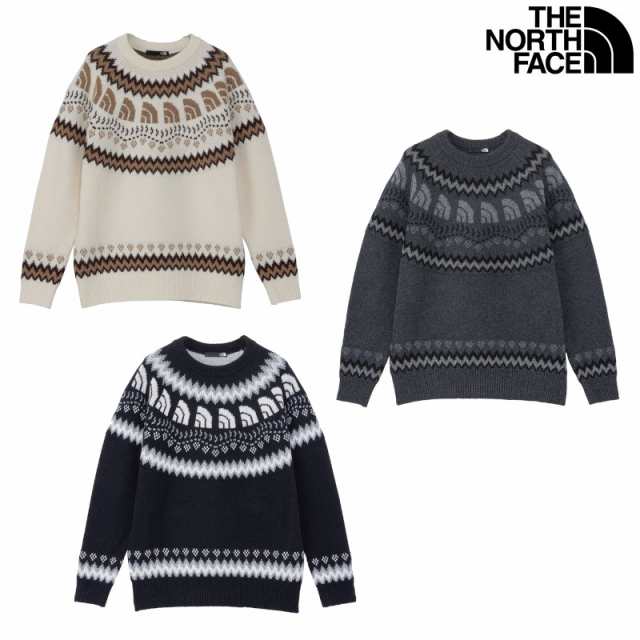 THE NORTH FACE　ザ・ノース・フェイス　 ハーフドームノルディックセーター Half Dome Nordic Sweater NT92430 ユニセックス 2024AW ノ