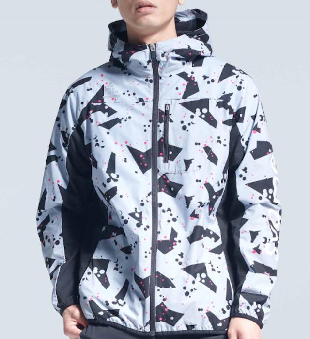 スボルメ ドット柄ウーブンフーディー・パンツ上下セット 1203-61901