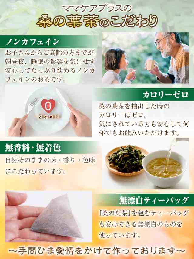 医師監修】桑の葉茶 3g×60包入 鳥取県産 桑の葉100% ノンカフェイン 無