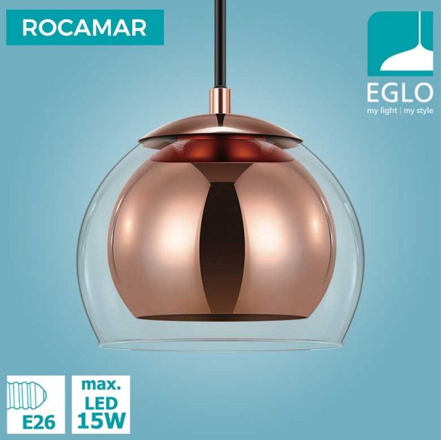 EGLO LEDペンダントライト ROCAMAR 19cm 204427J ※電球別売