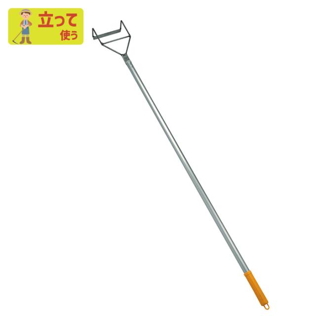 四万十式 新根切り Ｌサイズ ガーデニング 鍬 くわ クワ 土ならし 土堀り 穴掘り 土起こし 草取り 草削り 園芸用品 農業 農作業 用具 工具 家庭菜園 収穫 刃物 浅野木工所 燕三条