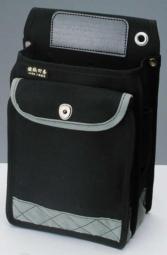 【納期約2〜3ヶ月】 送電工事向け電工用腰袋デラックスタイプ（KCN-19DXBBK）  ガーデニング DIY 道具 工具 ツール  大工 外仕事 工事 現場 職人 コヅチ 燕三条