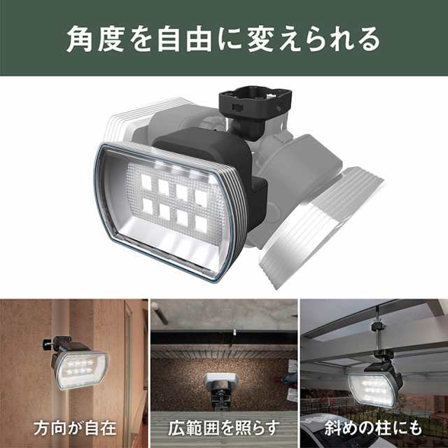 大阪購入新品未使用　ムサシRITEX 広範囲　コンセント式　センサーライト　LED 屋外 その他