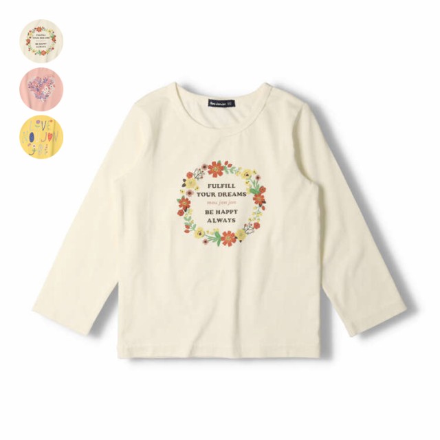 ムージョンジョン 長袖 ロンT Tシャツ 100cm 女の子 - トップス(Tシャツ