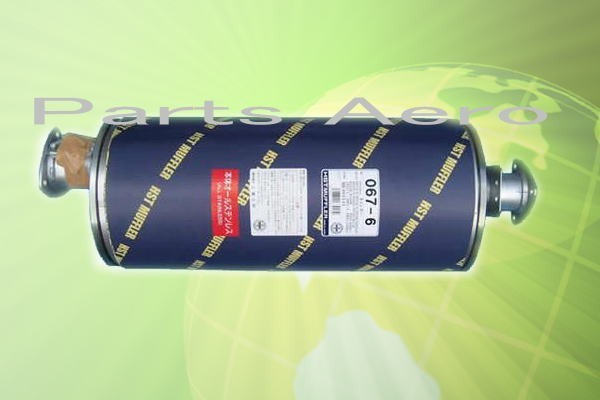 マフラー HST 067-6 ミツビシ キャンター FE73E.FE78E.FE82E純正同等/車検対応の通販は