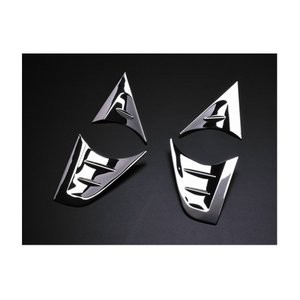 フォグランプカバー グレードG系 クローム メッキ 4個セット アルファード 30系  ZEROの通販は