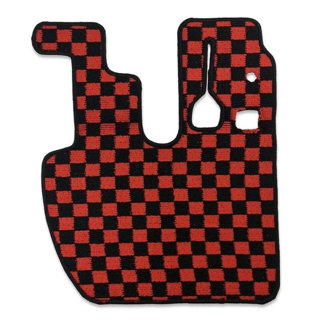 三菱ふそう フロアマット New スーパーグレート ふそう 大型 運転席 ブラック レッド チェック柄  ZERO 4,584円