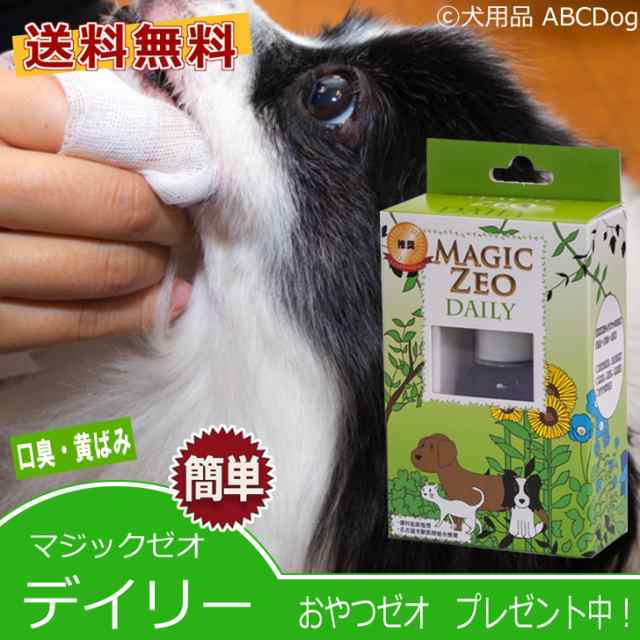 犬 歯石取り マジックゼオ デイリー 犬 猫 歯磨き 歯みがき粉 ジェル状