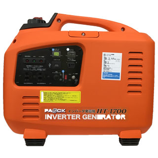 パオック インバーター発電機 ｈｔ１７００の通販はau Pay マーケット 菜園くらぶ