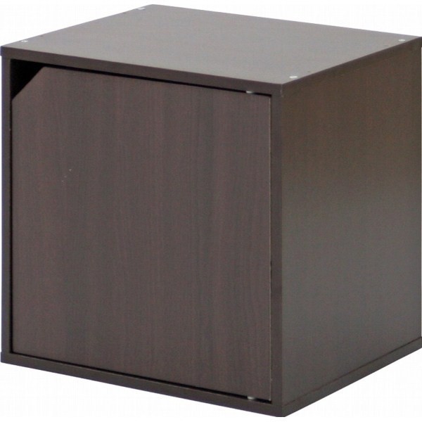 キューブボックス おしゃれ カラーボックス 扉 ボックス 収納 ディスプレイラック 飾り棚 書棚 A4 本棚 扉付き CDラック スリム ブックシェルフ 子供 絵本棚 棚 5,620円