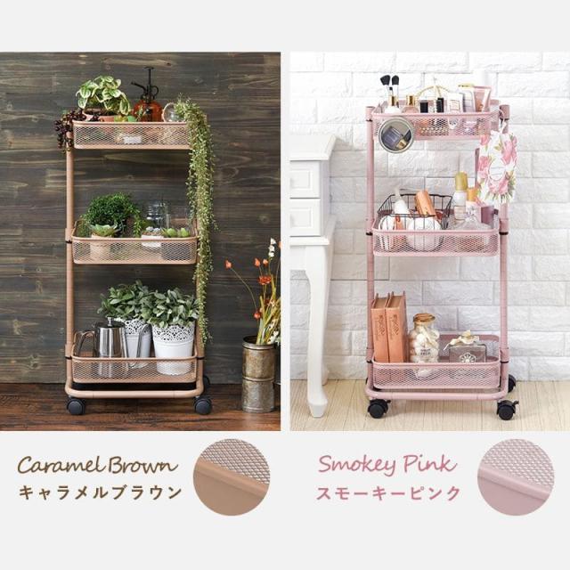 No199　ラム商品　 簡単移動、植物棚　 ブラウン　3段 No199 ラム様専用商品 簡単移動、植物棚 ブラウン 3段