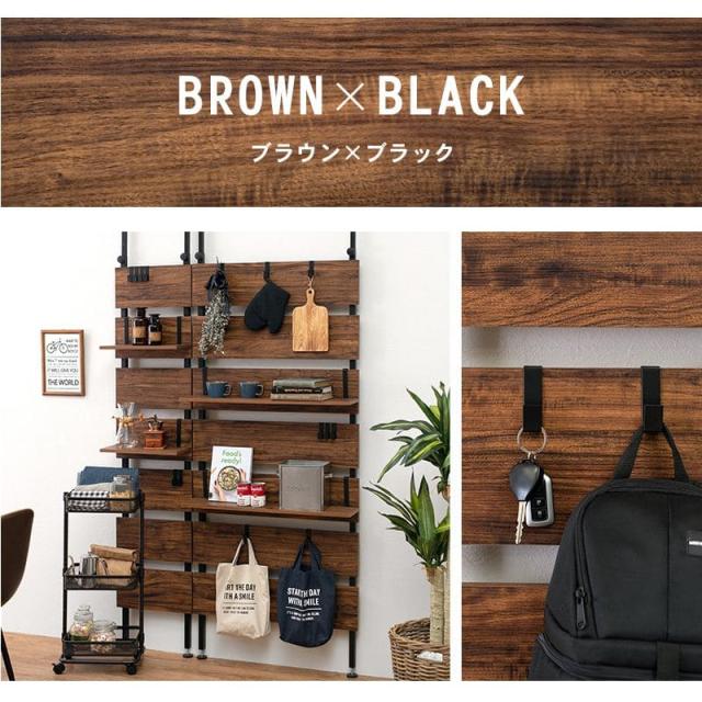 突っ張りラック スリム ラック 幅80 つっぱり 突っ張り棚 玄関 diy 収納 棚板 スチール 奥行20 隙間 おしゃれ 薄型 壁面 ラダーラック 棚 突っ張り式 壁_16
