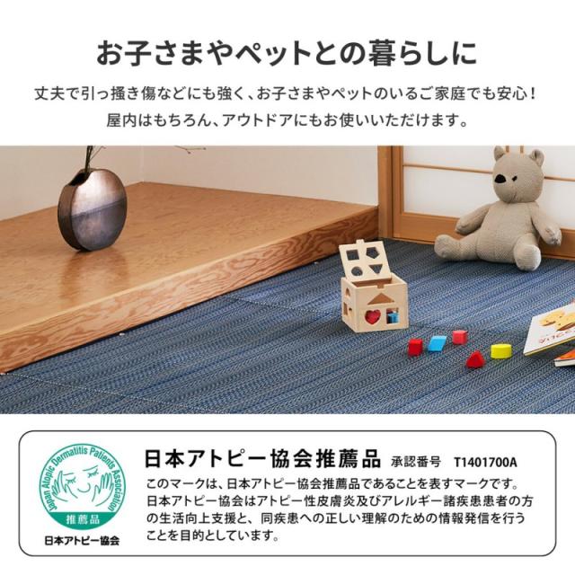 ラグ カーペット 夏用 洗える 夏 8畳 江戸間 日本製 絨毯 リバーシブル ござ 国産 おしゃれ オールシーズン い草 風 薄手 ペット 正方形 ダイニング_5