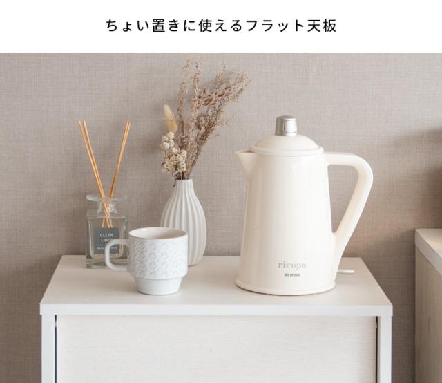 ゴミ箱 ダストボックス 45リットル フタ付き キッチン スリム 45l 幅45 木製 縦型 プッシュ キャスター 台所 おしゃれ 木目 家具 部屋 薄型 ボード_8