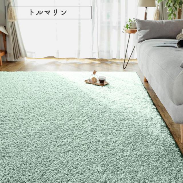 ラグ 2畳 カーペット 冬 シャギー 日本製 冬用 防ダニ 洗える 洗濯機 ホットカーペット 防炎 無地 床暖房 抗菌 防臭 子供 洗濯 ペット 正方形 おしゃれ_10