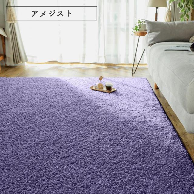 ラグ 3畳 カーペット 冬 シャギー 日本製 冬用 防ダニ 洗える 洗濯機 ホットカーペット 防炎 無地 床暖房 抗菌 防臭 子供 洗濯 ペット 長方形 おしゃれ_14