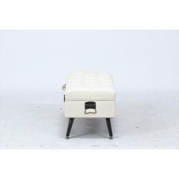 期間限定開催 収納スツール ベンチ おしゃれ ワイド スツール 収納 北欧 収納ボックス フタ付き オットマン ボックススツール 足置き台 クッション 2個 特別価格 Alimamiy Ru