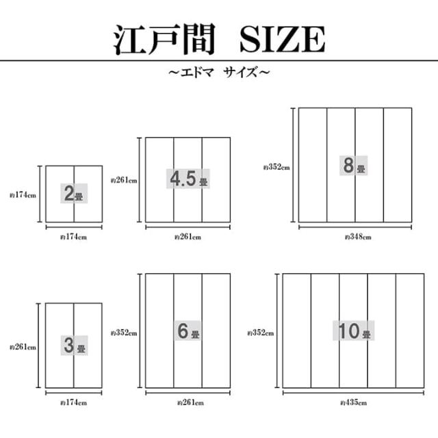 い草ラグ 8畳 江戸間 い草 カーペット 国産 ござ 上敷き畳 厚手 上敷き い草カーペット ラグ いぐさ 畳 夏用 日本製 おしゃれ 抗菌 防臭 夏 サイズ 八畳 長方形_10