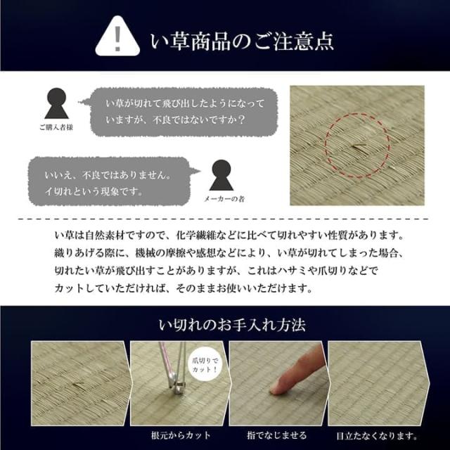 い草ラグ 8畳 江戸間 い草 カーペット 国産 ござ 上敷き畳 厚手 上敷き い草カーペット ラグ いぐさ 畳 夏用 日本製 おしゃれ 抗菌 防臭 夏 サイズ 八畳 長方形_11