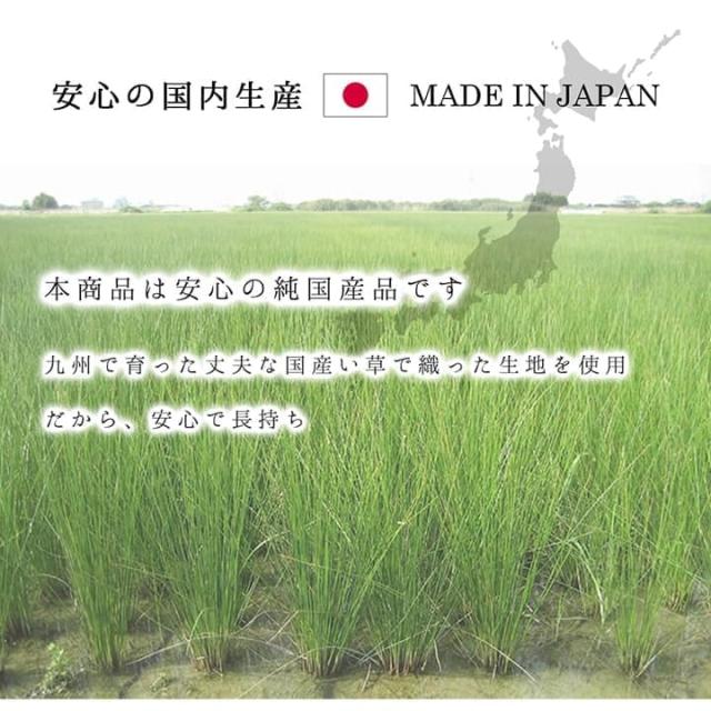 い草ラグ ラグ いぐさ 3畳 国産 裏貼り 日本製 い草カーペット 夏用 い草 カーペット 上敷き クッション 畳 おしゃれ 抗菌 防臭 ござ 夏 正方形 190×250_8