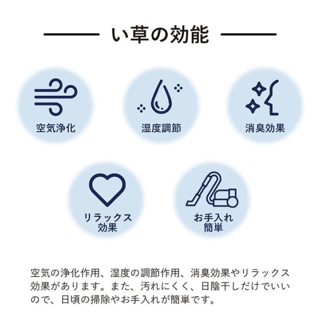 い草ラグ ラグ いぐさ 3畳 国産 裏貼り い草カーペット 夏用 い草 カーペット 日本製 滑り止め 床暖房 畳 おしゃれ 抗菌 防臭
