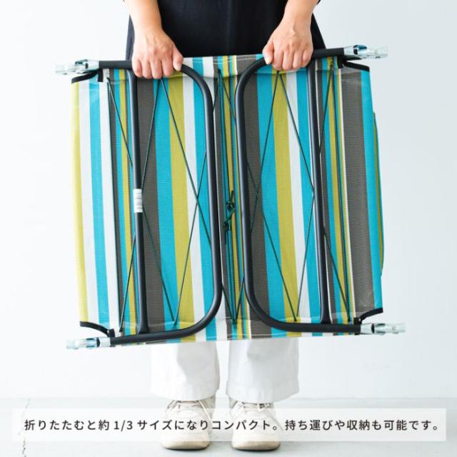 コット キャンプ 軽量 幅広 折りたたみ リクライング アウトドア ベッド ワンタッチ 2way ワイド コンパクト 180 大型 ロータイプ 寝心地 幅60 おしゃれ_6
