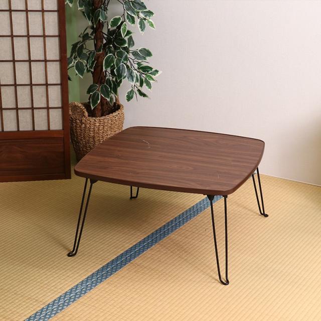 ローテーブル 折りたたみ 小さめ テーブル 折りたたみテーブル 正方形 小さい 北欧 おしゃれ ミニテーブル 軽い 折り畳みテーブル 机 幅60 軽量 ミニ 座卓 折り畳み 和室 コンパクト 完成品 一人暮らし ちゃぶ台 リビング ソファ ロー 折れ脚 リビングテーブル 簡易_11