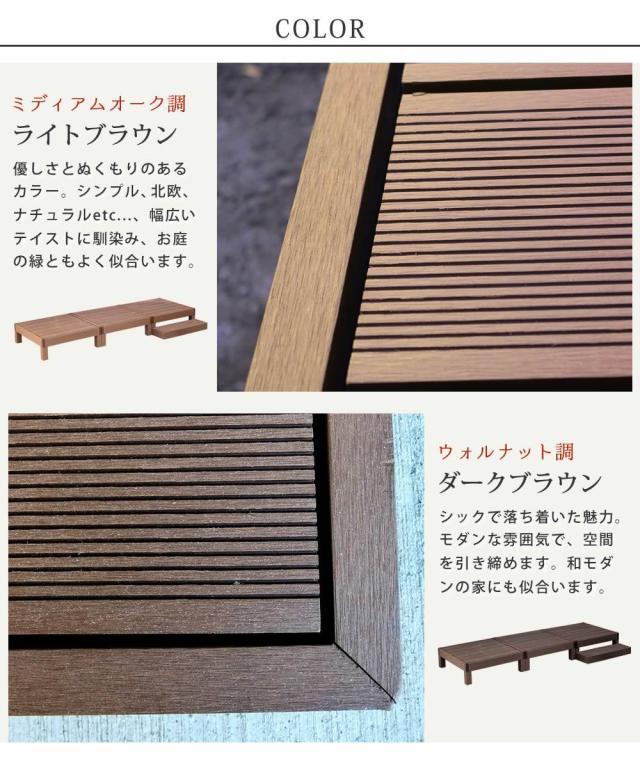 ウッドデッキ 人工木 90 庭 ベンチ 樹脂 屋外 diy キット セット 縁台 縁側 木目調 腐らない 台 スリム バルコニー ステップ 踏み台 テラス デッキ おしゃれ ガーデン 庭 屋外 エクステリア 簡易 簡単 キット 人工デッキ_7
