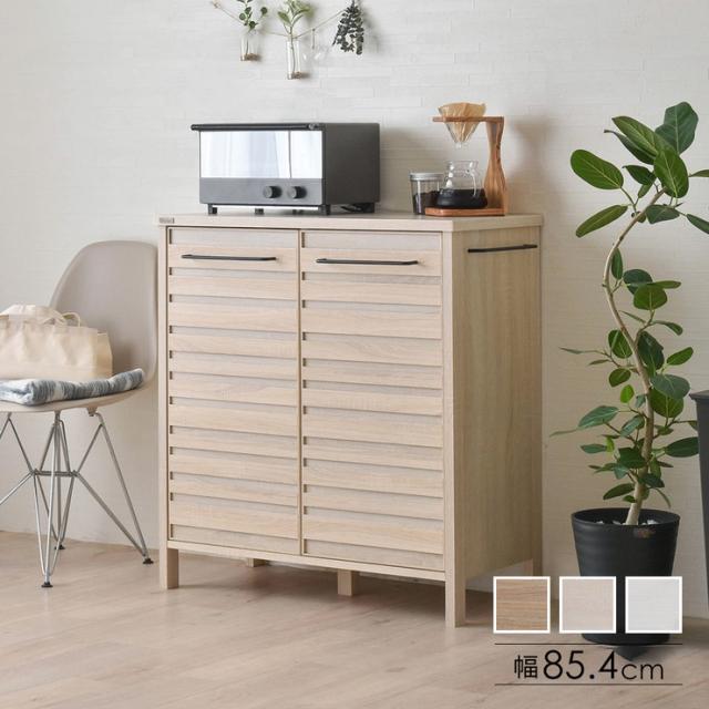 食器棚 ロータイプ スリム 収納 おしゃれ 安い 北欧 幅85 キッチン収納 安い キッチン収納 レンジ台 キッチンカウンター 天板 食器収納 ラックの通販は