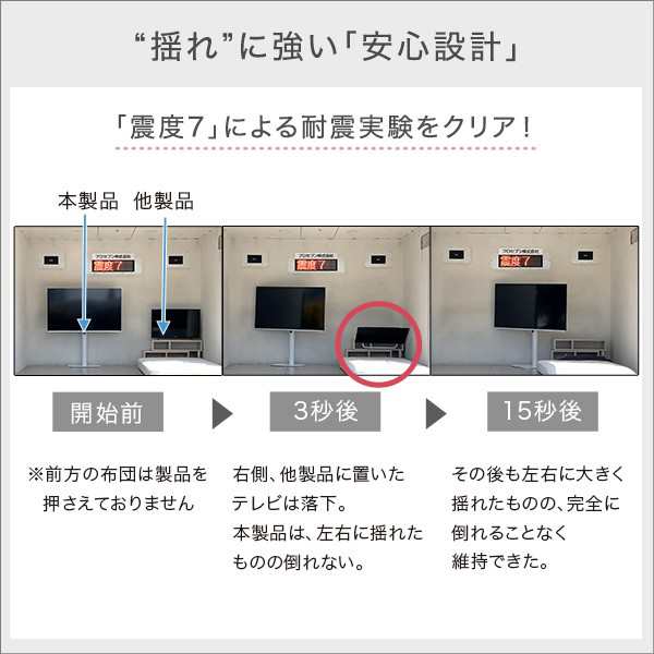 北欧 インテリア 八角壁寄せテレビスタンド ハイタイプ テレビスタンド テレビ台 TV台 北欧 ナチュラル シンプル TVスタンド 壁掛け 壁寄