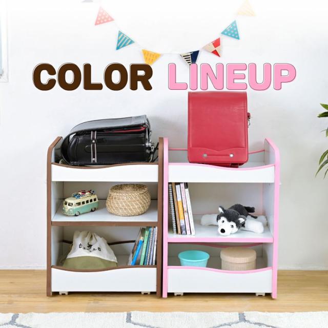 ランドセルラック 大容量 キャスター 幅45 ラック ランドセル 子供 スリム 低め ロー 子供部屋 本棚 木製 棚 収納 キッズ 家具 北欧 おしゃれ ランドセル収納 ランドセルラック 大容量 キャスター 幅45 ラック ランドセル 子供