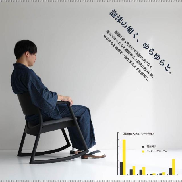 【木製】高級 ロッキングチェア ロッキングチェア S-5226WB-BW｜天童木工