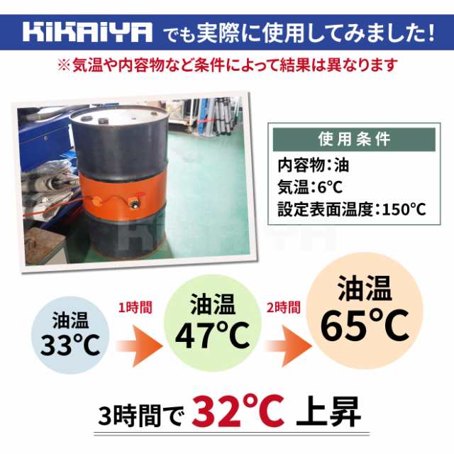 ドラム缶用ヒーター 200V ハイパワー 200L 3000W ドラム缶専用 ドラム缶用加熱器 ドラム缶 バンドヒーター ドラムウォーマー 電気ヒータの通販はau  PAY マーケット ツールショップ KIKAIYA au PAY マーケット店 au PAY マーケット－通販サイト